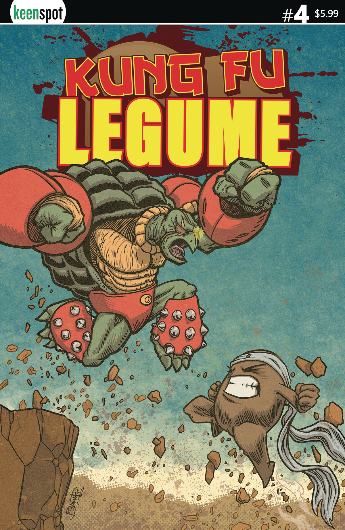 Kung Fu Legume #4 Cover B Jerry Bennett