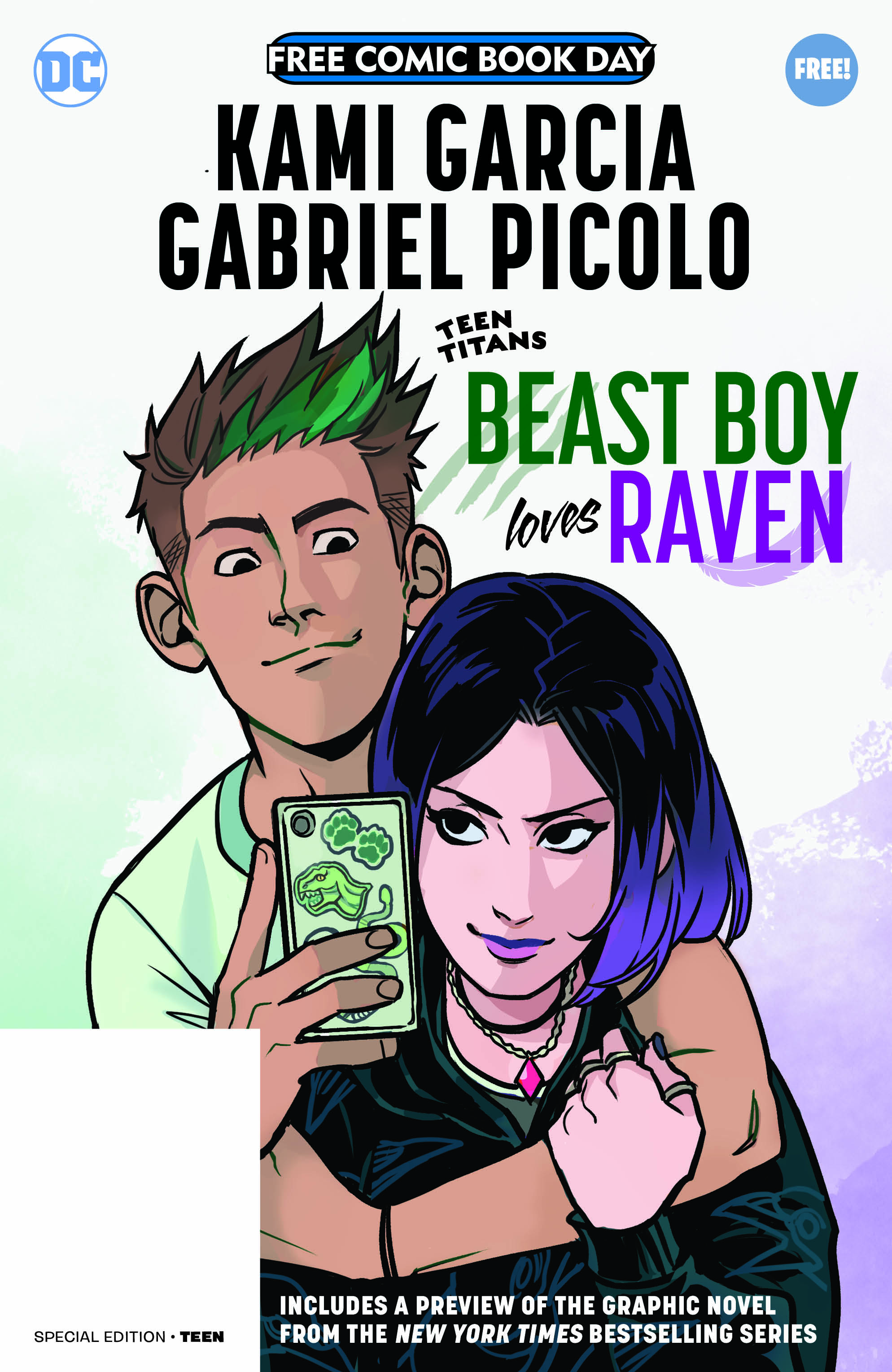 FCBD 2021 Teen Titans Beast Boy Loves Raven Special Edition