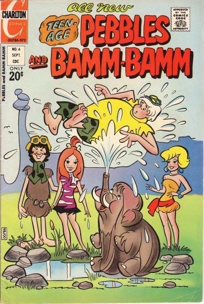 Pebbles And Bamm-Bamm #6 (1972)-Very Good (3.5 – 5)