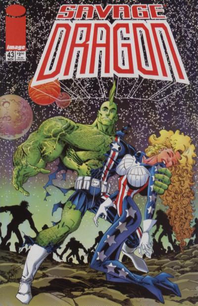 Savage Dragon #43-Very Good (3.5 – 5)