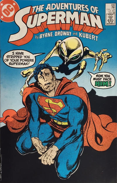 Adventures of Superman #442 [Direct]-Very Fine (7.5 – 9)