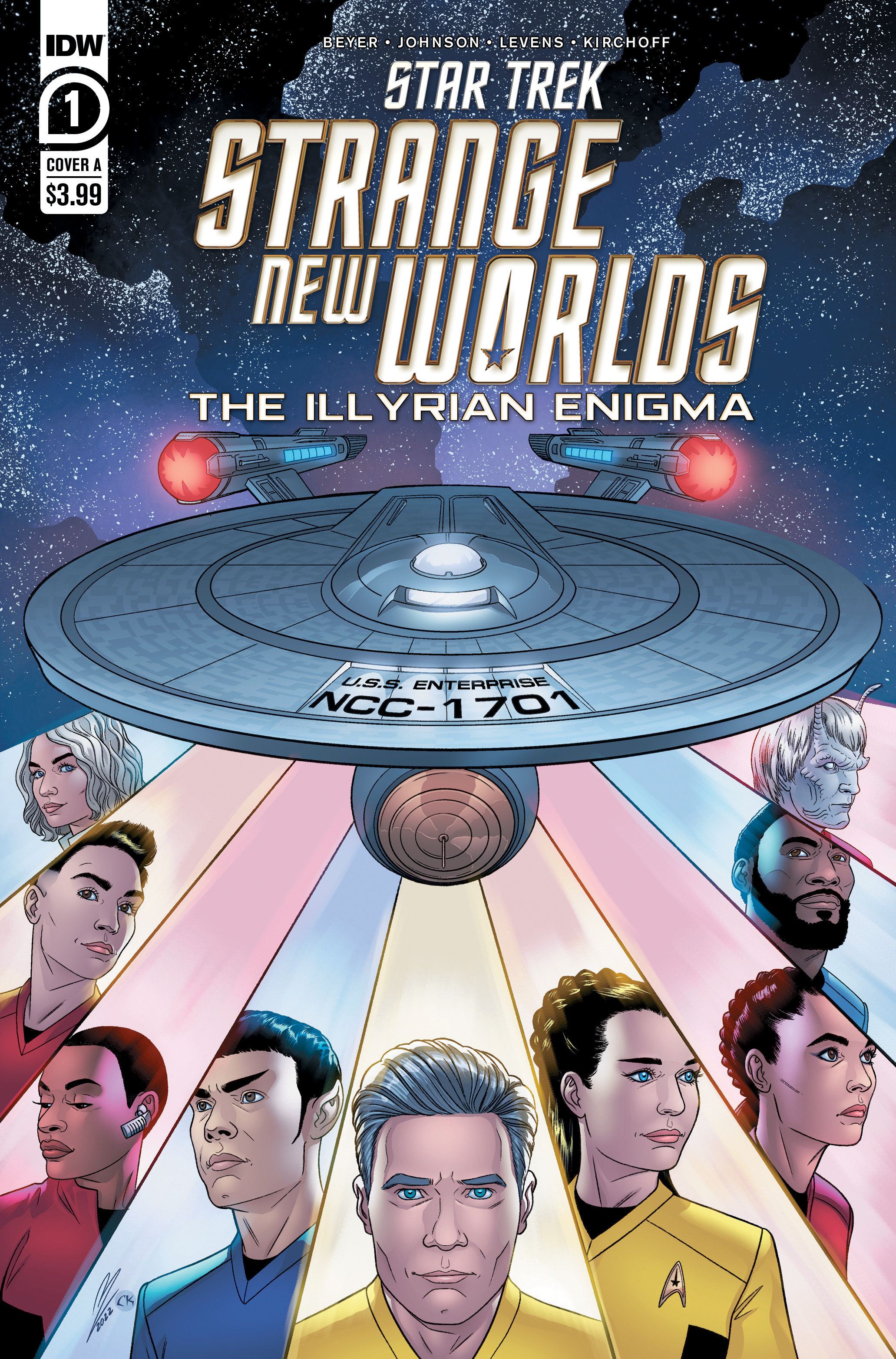 Star Trek: Strange New Worlds Illyrian Enigma #1 Cover A Levens
