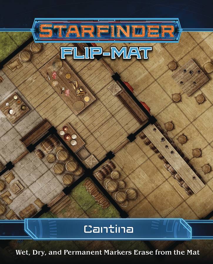 Starfinder Flip-Mat Cantina