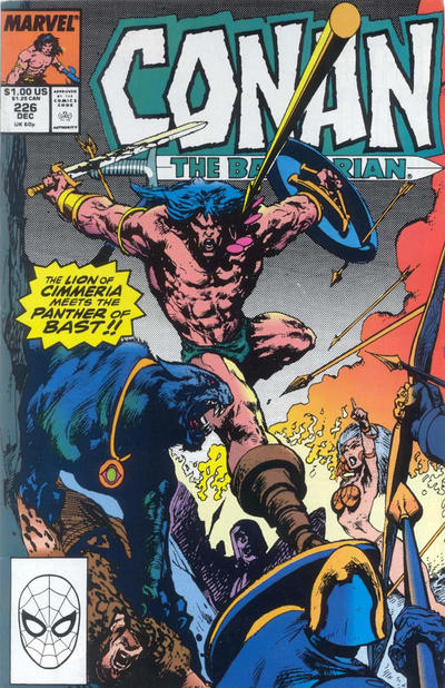 Conan The Barbarian #226 [Newsstand]-Very Good (3.5 – 5)