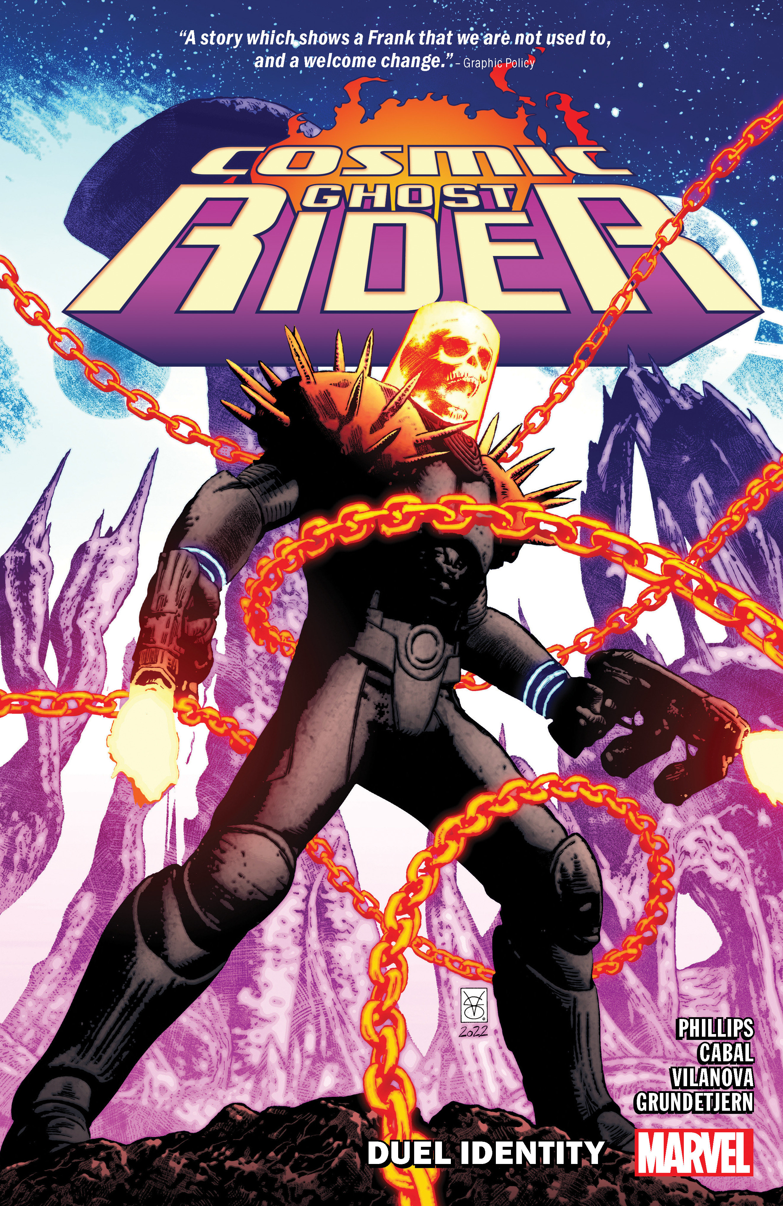 Cosmic Ghost Rider Graphic Novel Volume 1 Duel Identity