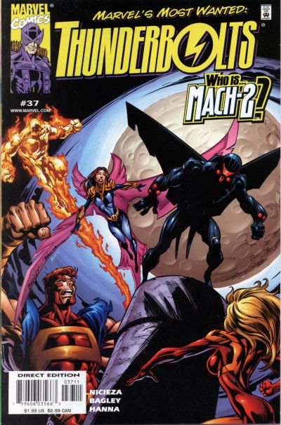 Thunderbolts #37-Very Fine