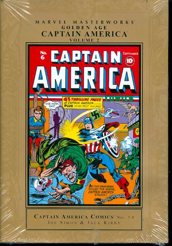 Marvel Masterworks Golden Age Captain America Hardcover Volume 2