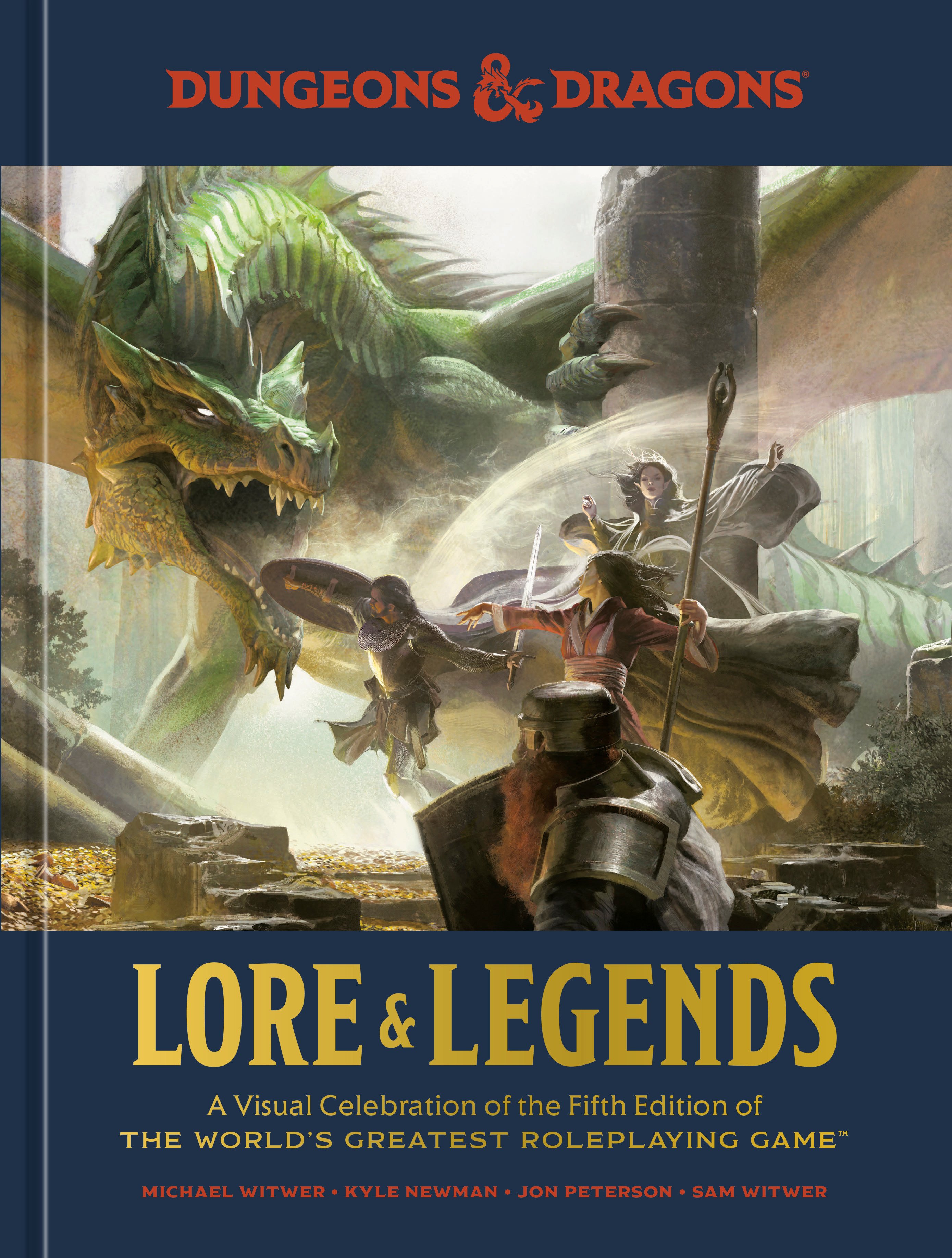 Dungeons & Dragons Hardcover Book Volume 1 Lore & Legends