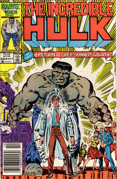 Incredible Hulk #324 [Newsstand]-Near Mint (9.2 - 9.8)