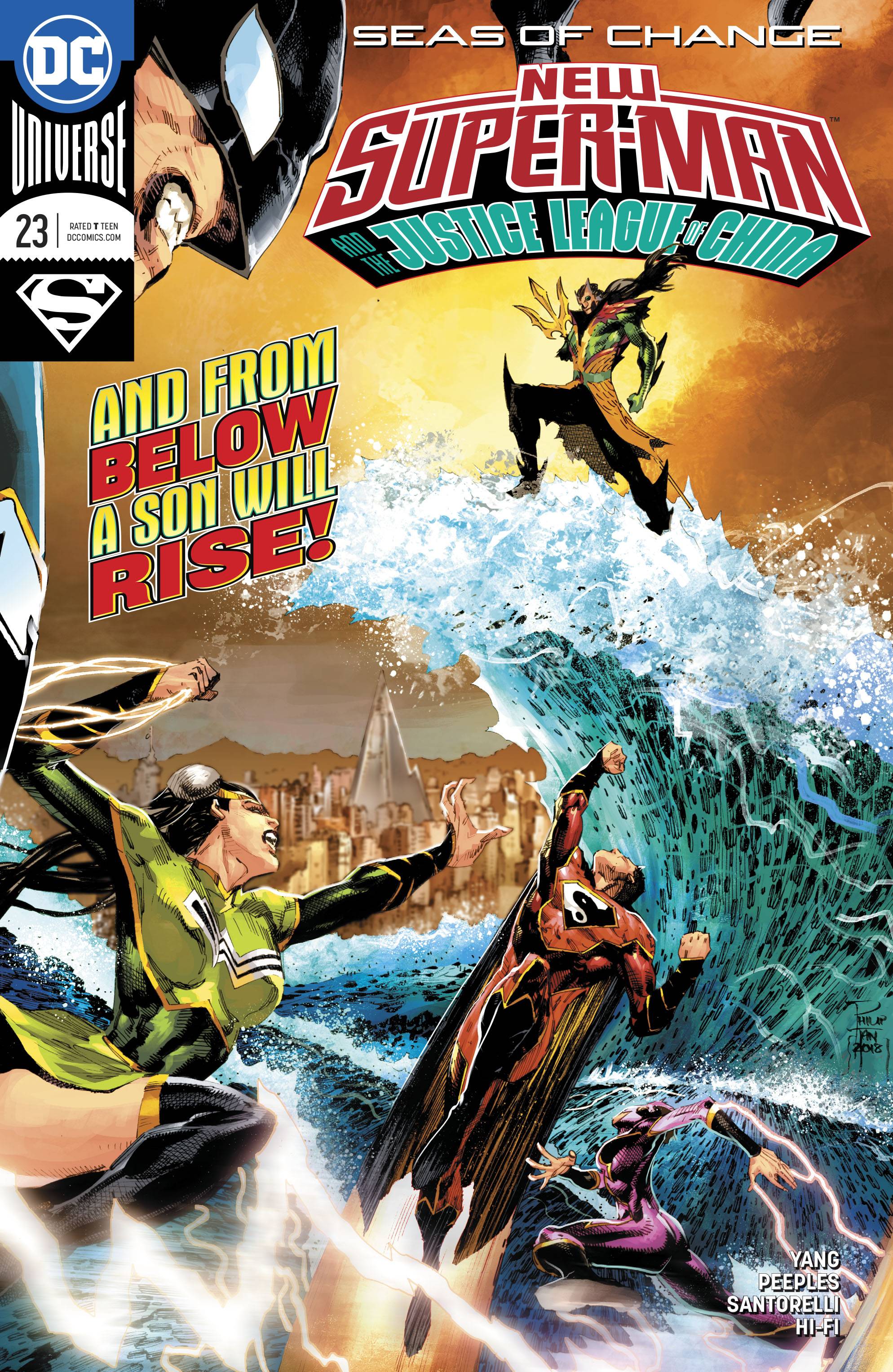 New Super Man & The Justice League of China #23