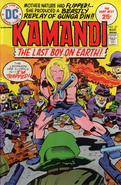 Kamandi, The Last Boy On Earth #27-Very Fine (7.5 – 9)