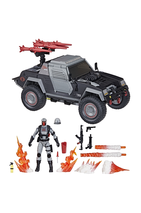 G.I. Joe Classified Series #120, Cobra Night Attack 4-Wd Stinger & Driver 