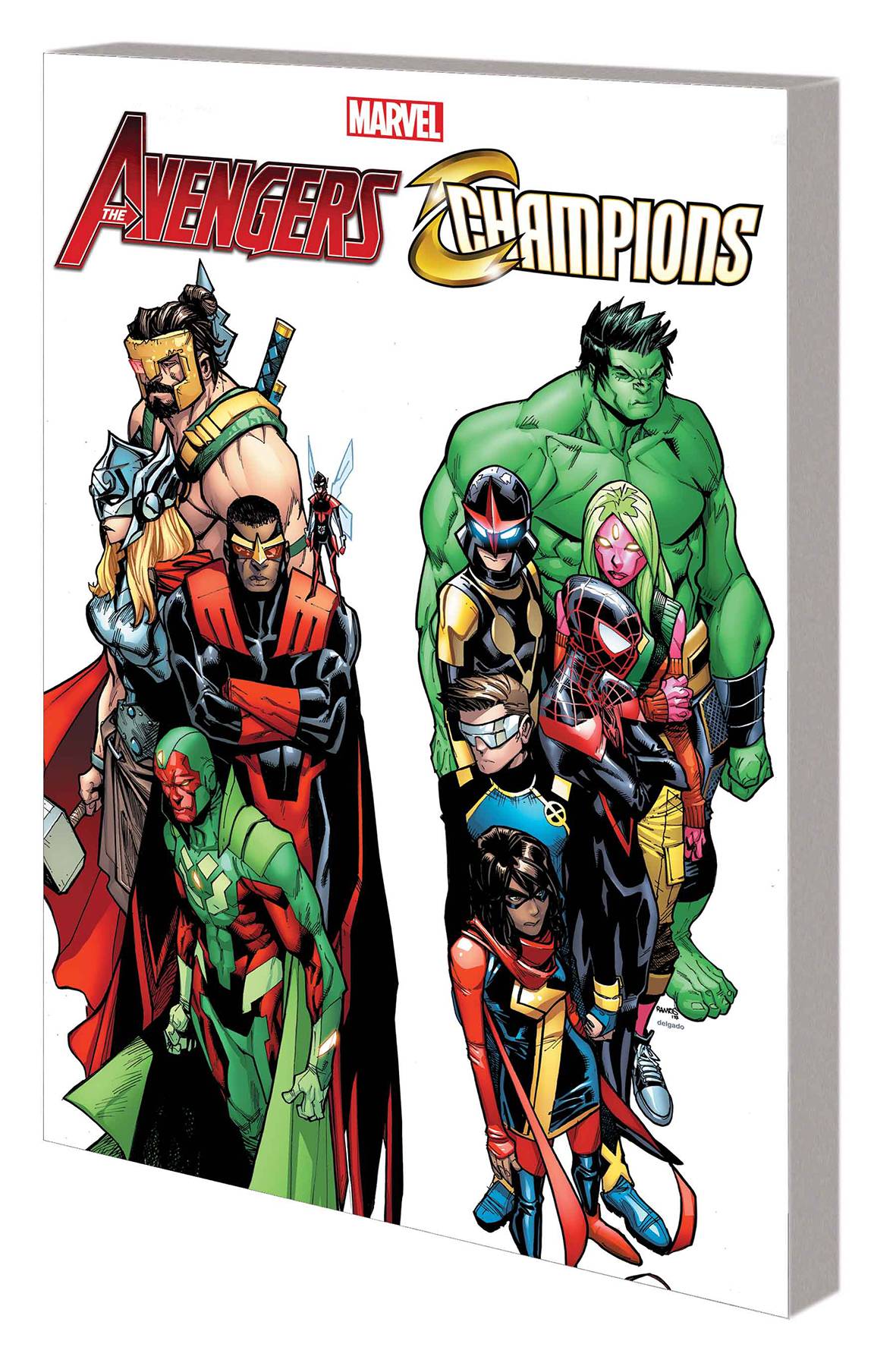 Avengers & Champions Graphic Novel Worlds Collide