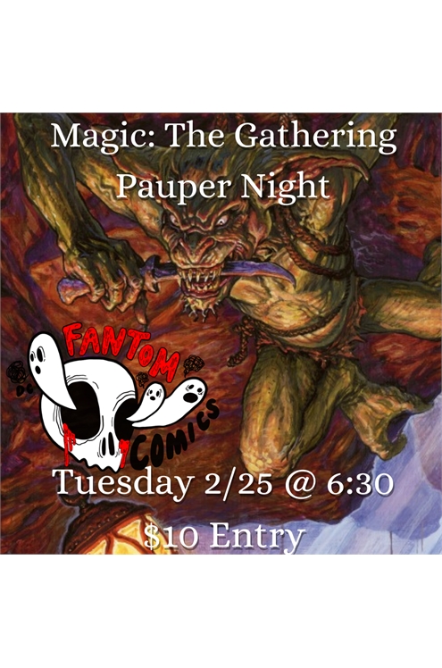 Mtg Pauper Night (February 25, 2025)