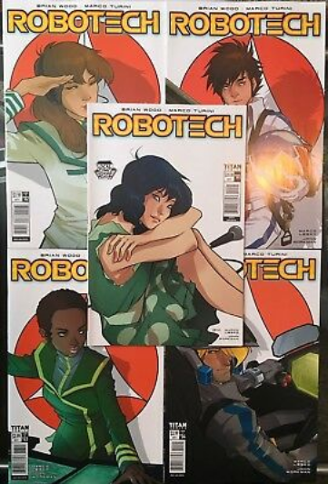 Local Comic Shop Day 2017 Robotech Kerschl Super Pack