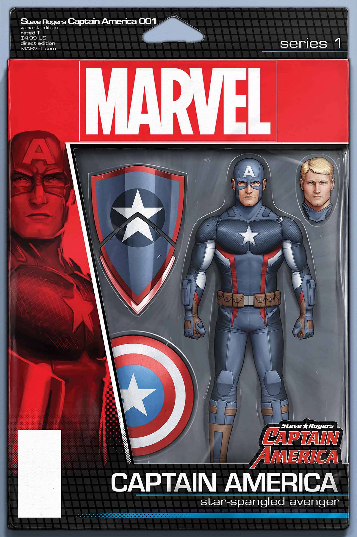 Captain America Steve Rogers #1 Action Figure Variant (2016)