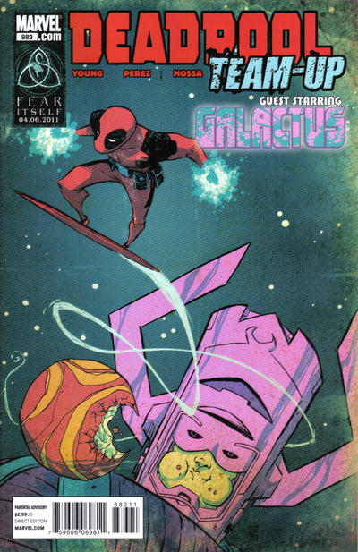 Deadpool Team-Up #883 [Galactus Cover]-Fine (5.5 – 7) [Deadpool Becomes A Herald of Galactus]