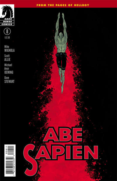 Abe Sapien #8 [Cover A - Max Fiumara With Dave Stewart]-Very Fine (7.5 – 9)