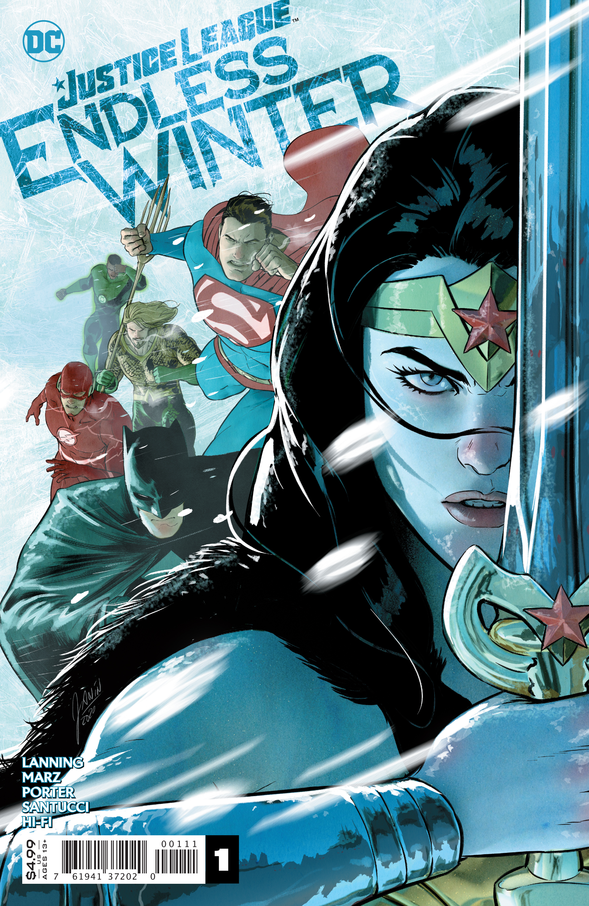 Justice League Endless Winter #1 Cover A Mikel Janin (Of 2)