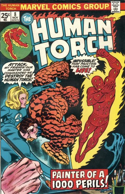 Human Torch #8 - Vf/Nm 9.0