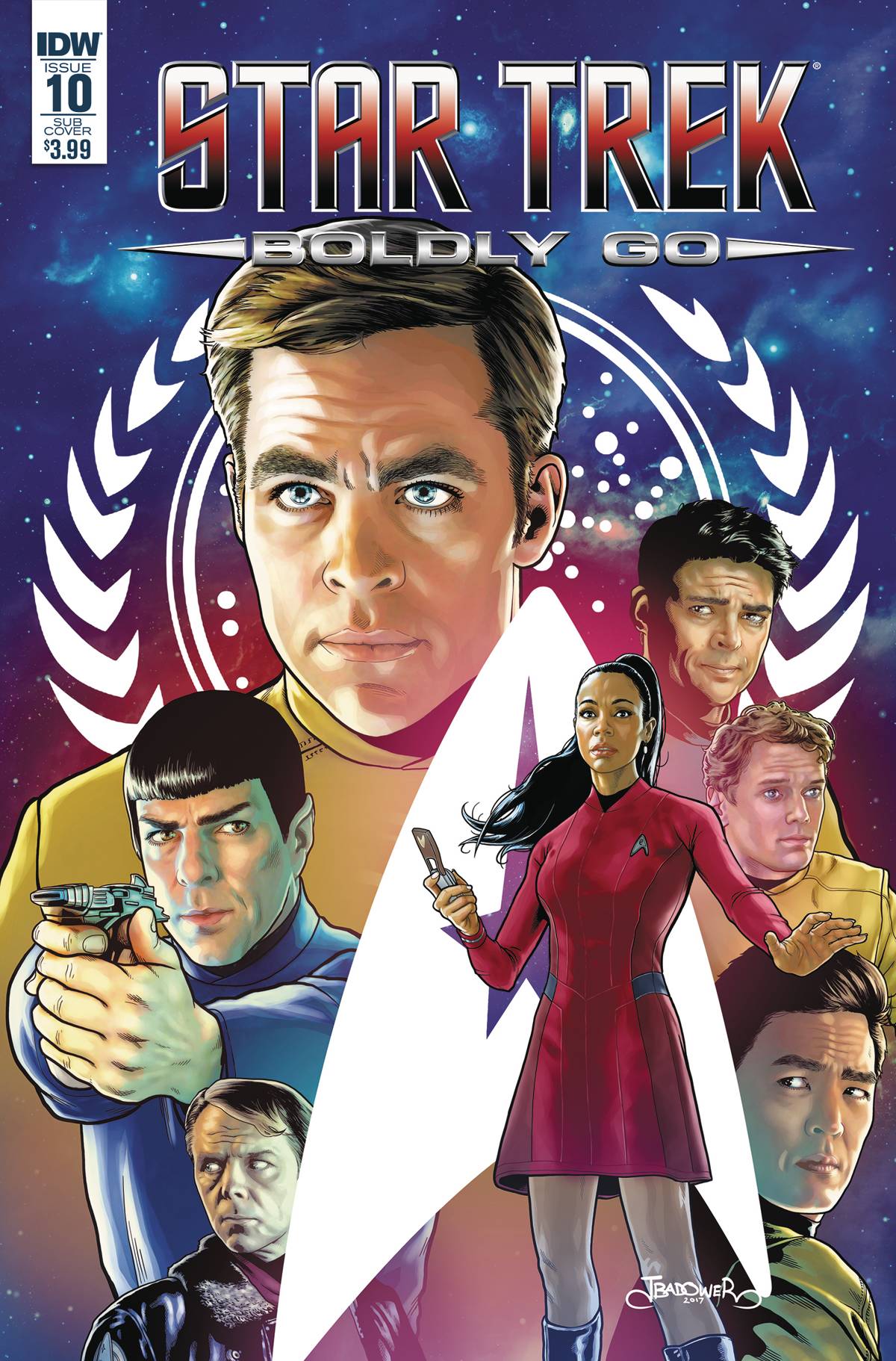 Star Trek Boldly Go #10 Cover B Badower