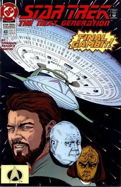 Star Trek: The Next Generation #43 [Direct](1989)-Very Fine (7.5 – 9)