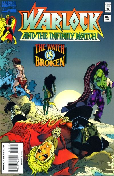 Warlock And The Infinity Watch #42 - Vf+