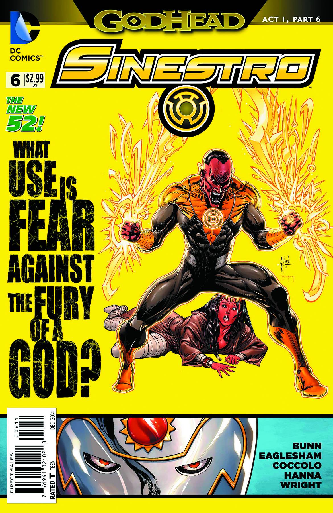 Sinestro #6 (Godhead) (2014)