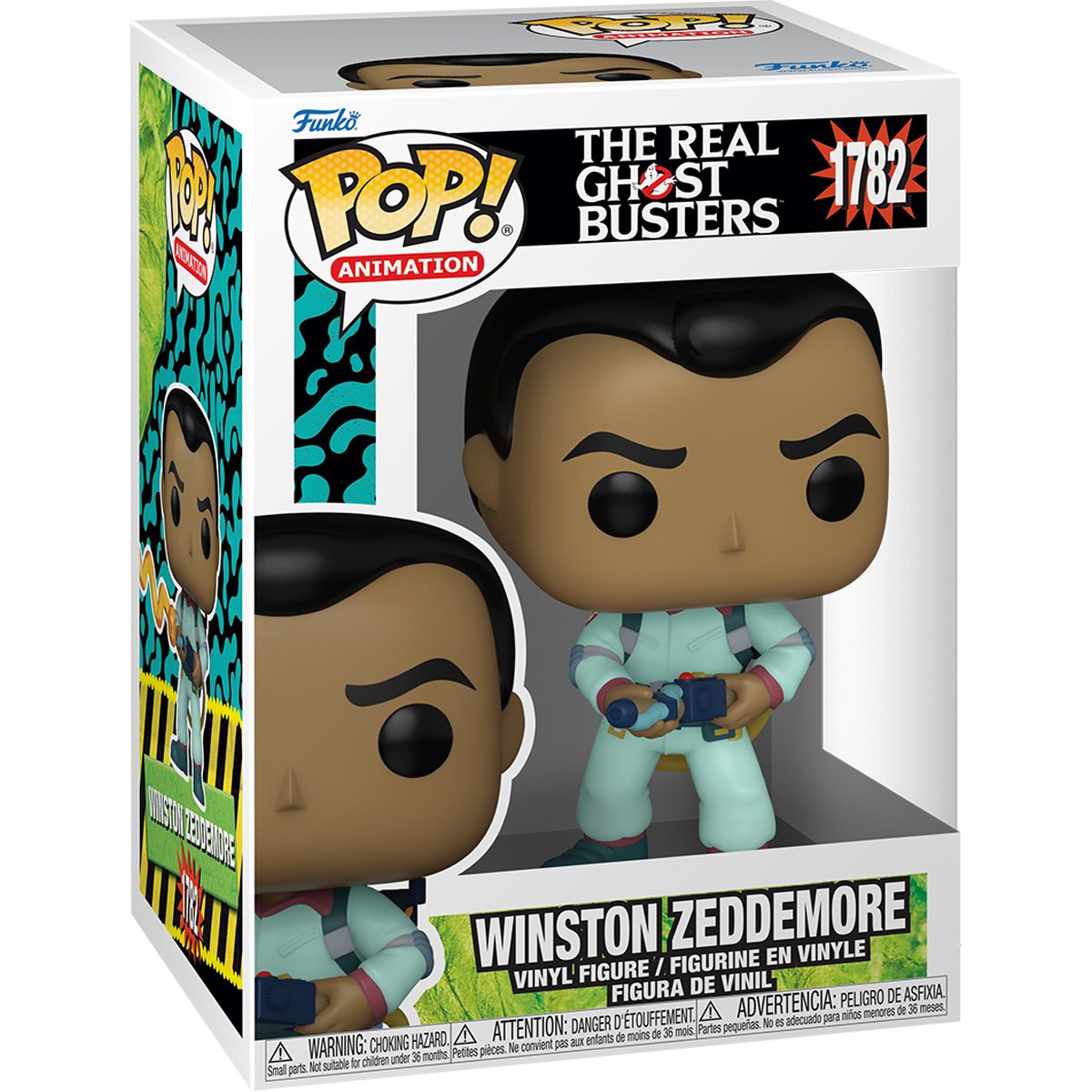 The Real Ghostbusters Winston Zeddemore Funko Pop! Vinyl Figure #1782