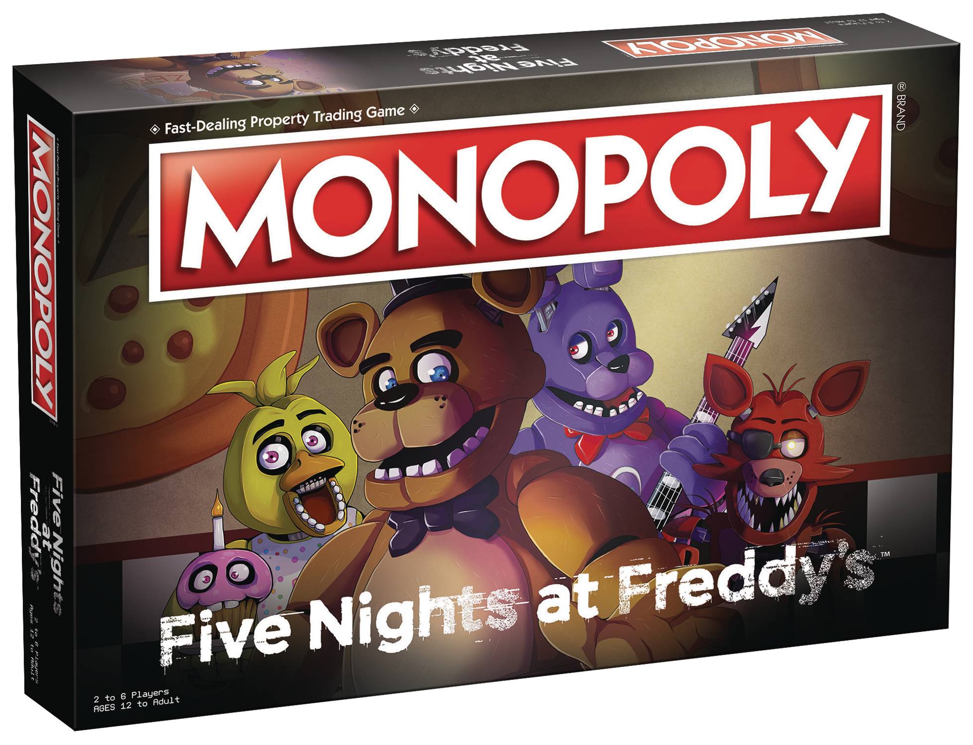 Five Nights at Freddys Monopoly Board Game
