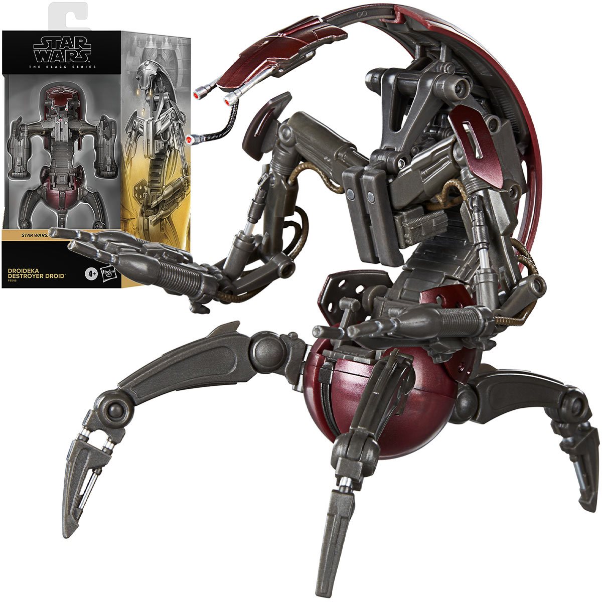 Star Wars Black Series Droideka Destroyer Droid Deluxe 6-Inch Action Figure