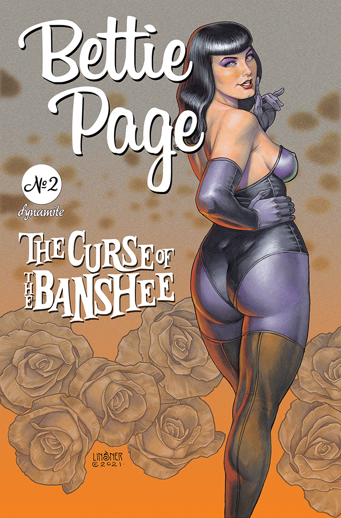 Bettie Page & Curse of the Banshee #2 Cover B Linsner