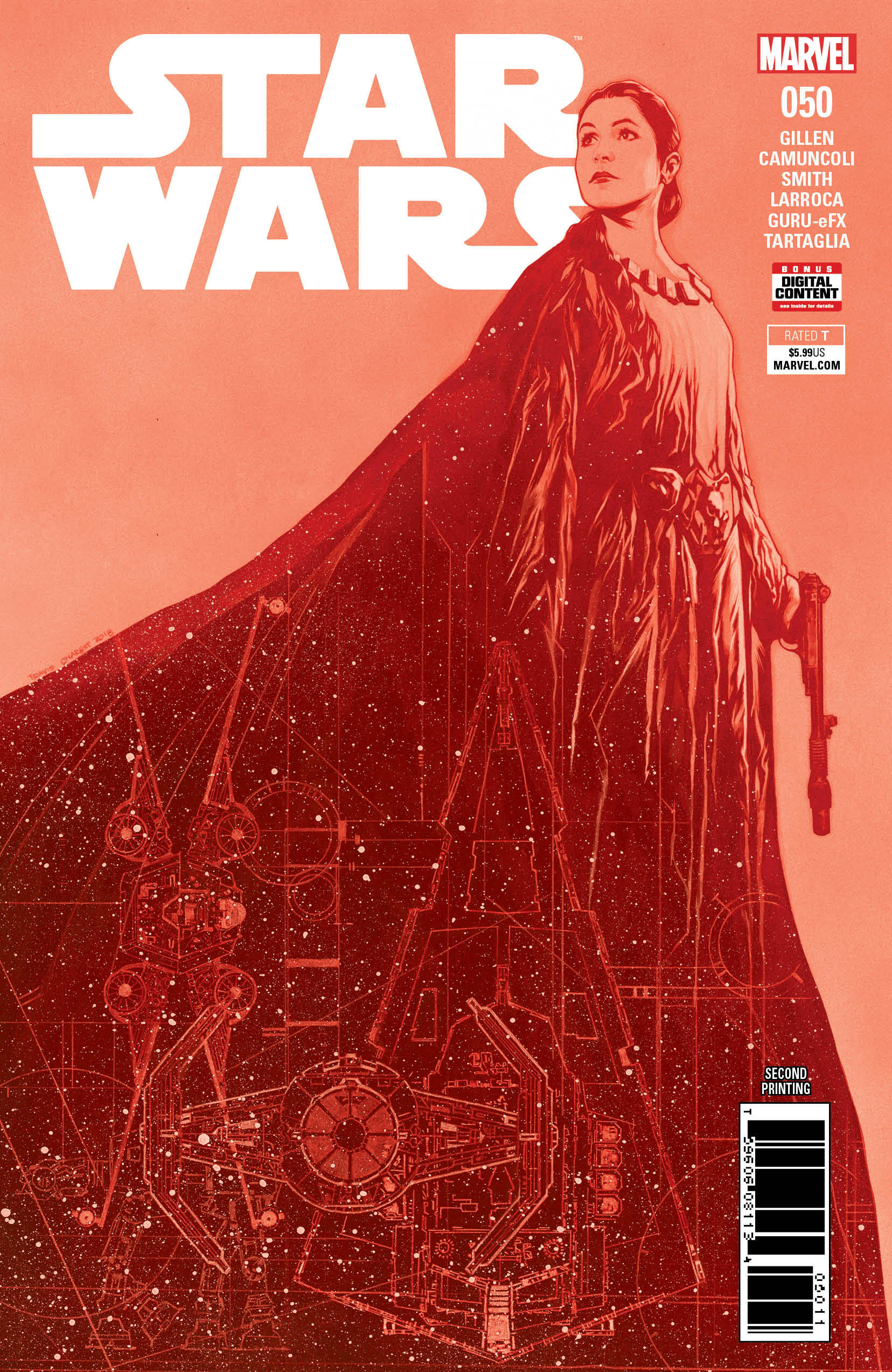 Star Wars #50 2nd Printing Charest Variant (2015)