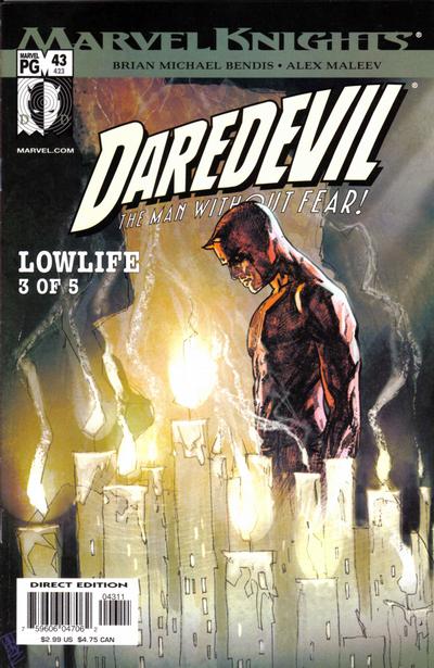 Daredevil #43 [Direct Edition]-Fine (5.5 – 7)