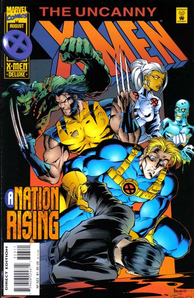 The Uncanny X-Men #323 [Direct Deluxe Edition]-Very Fine (7.5 – 9)