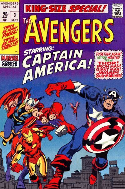 Avengers Annual #3 Very Fine/Excellent (7 - 8)