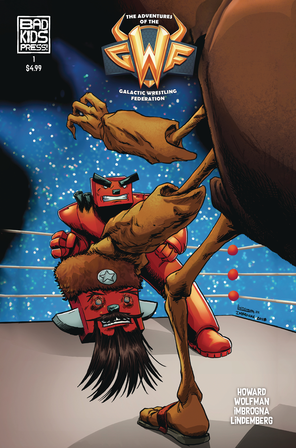 Adventures of the Galactic Wrestling Federation #1 Cover A Imbrogna