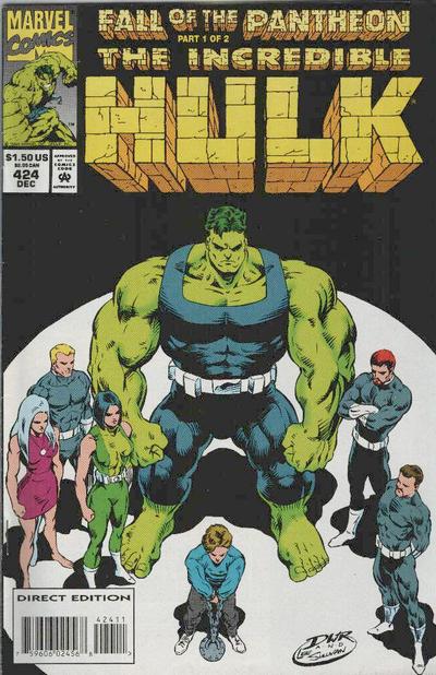The Incredible Hulk #424 [Direct Edition]-Fine