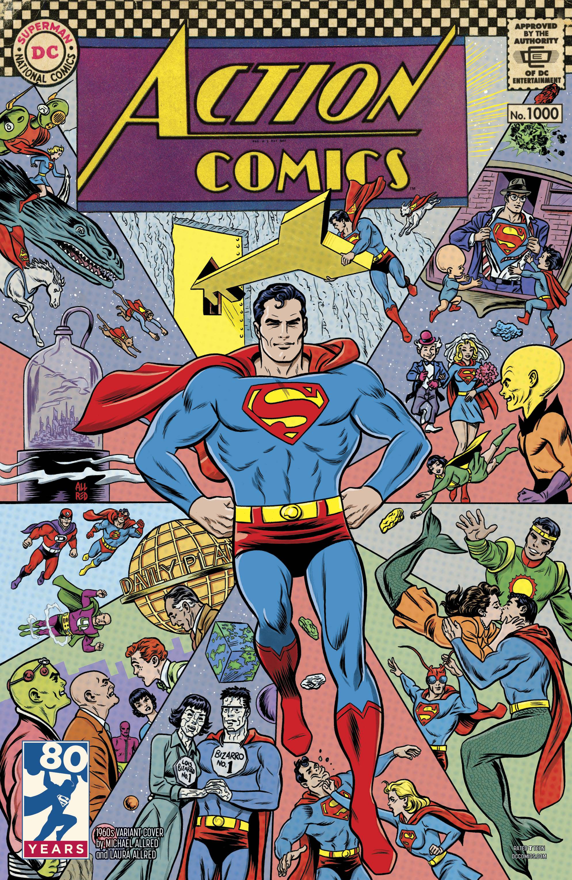 Action Comics #1000 1960s Variant Edition (1938)