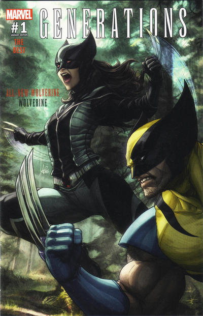 Generations: Wolverine & All-New Wolverine #1 [Artgerm Color]-Very Fine