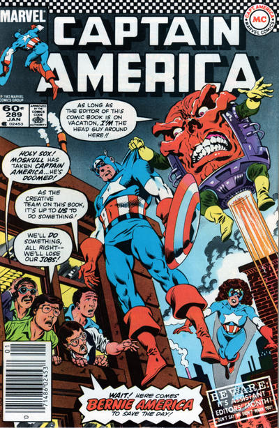 Captain America #289 [Newsstand]-Fine (5.5 – 7)