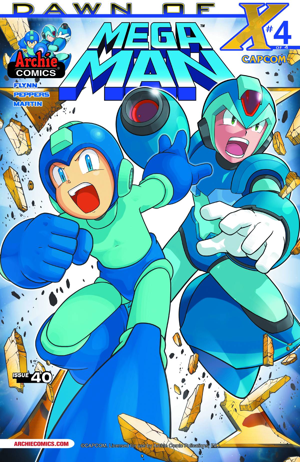 Mega Man #40 Regular Cover