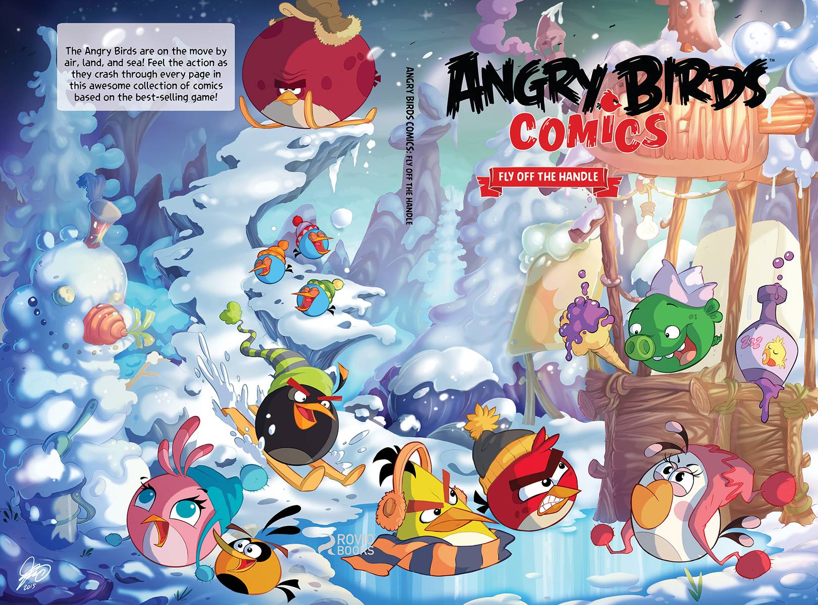 Buy Angry Birds Comics Hardcover Volume 4 Fly Off Handle Cosmic