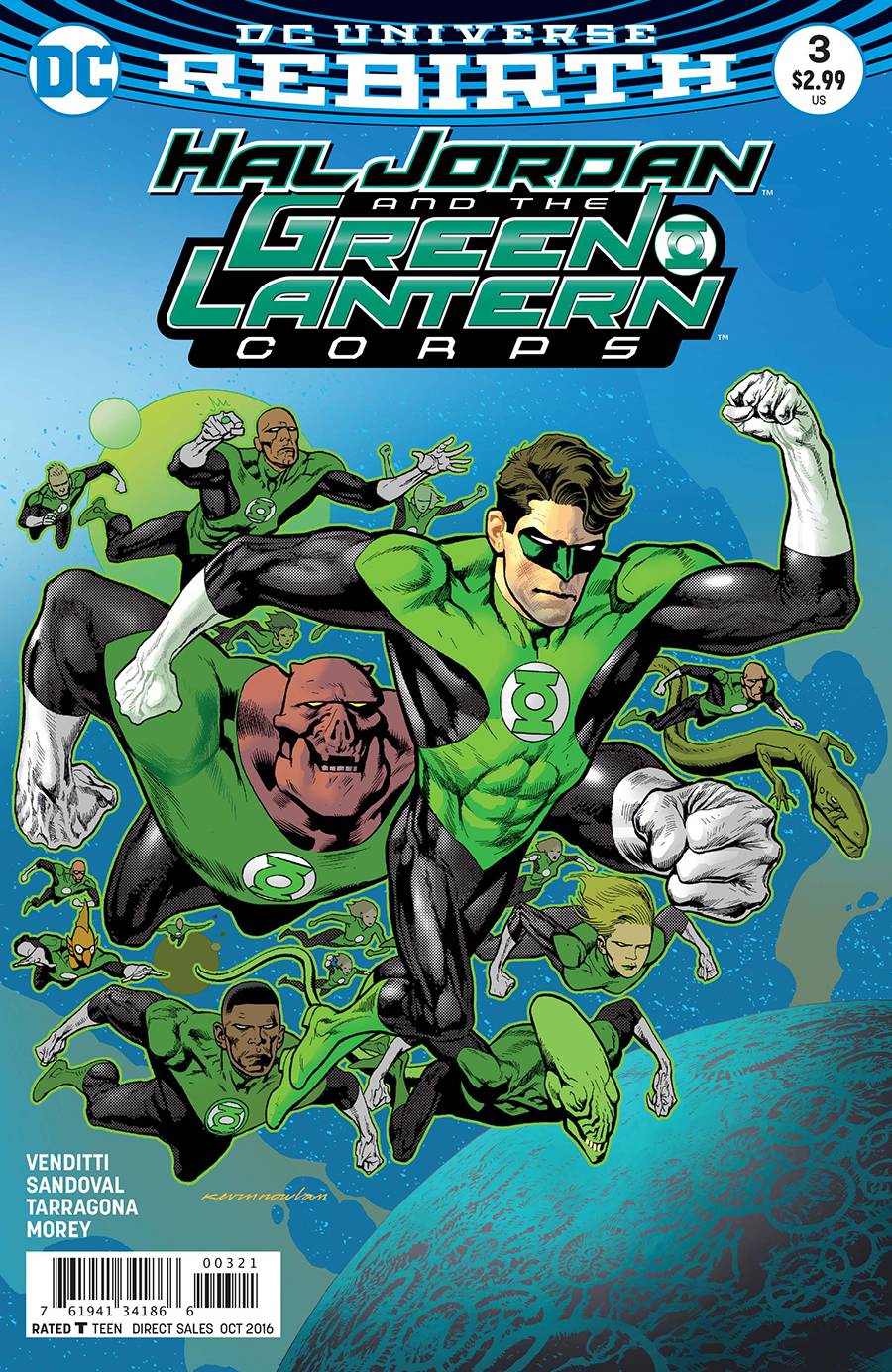 Hal Jordan and the Green Lantern Corps #3 Variant Edition (2016)
