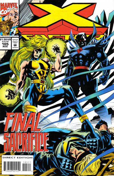 X-Factor #105 [Direct Edition]-Very Fine (7.5 – 9)