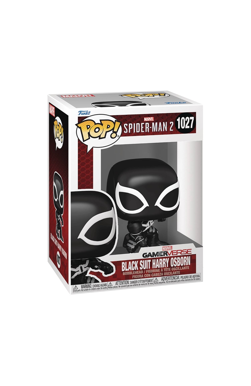 Spider-Man 2 Video Game Black Suit Harry Osborn Funko Pop! Vinyl Figure #1027