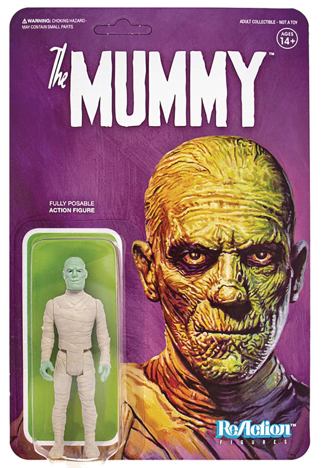 Universal Monsters Mummy Reaction Figure