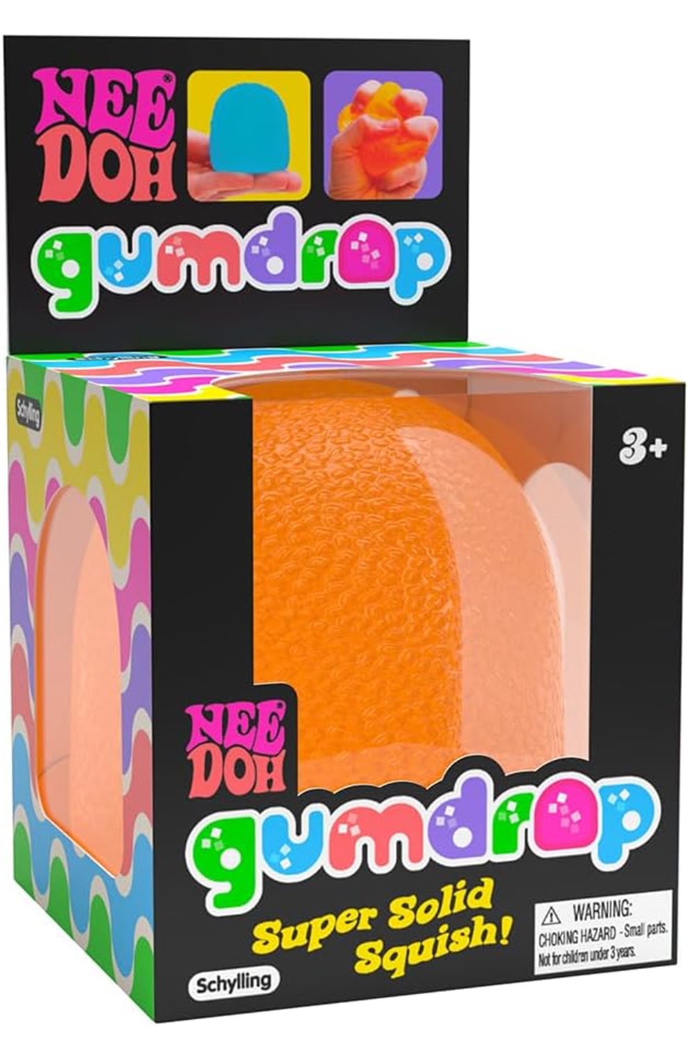 Schylling Needoh - Gumdrop - Soft Sensory Fidget Toy