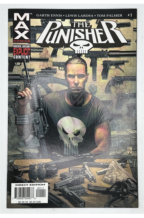 Max Comics The Punisher #1 Marvel Direct Edition