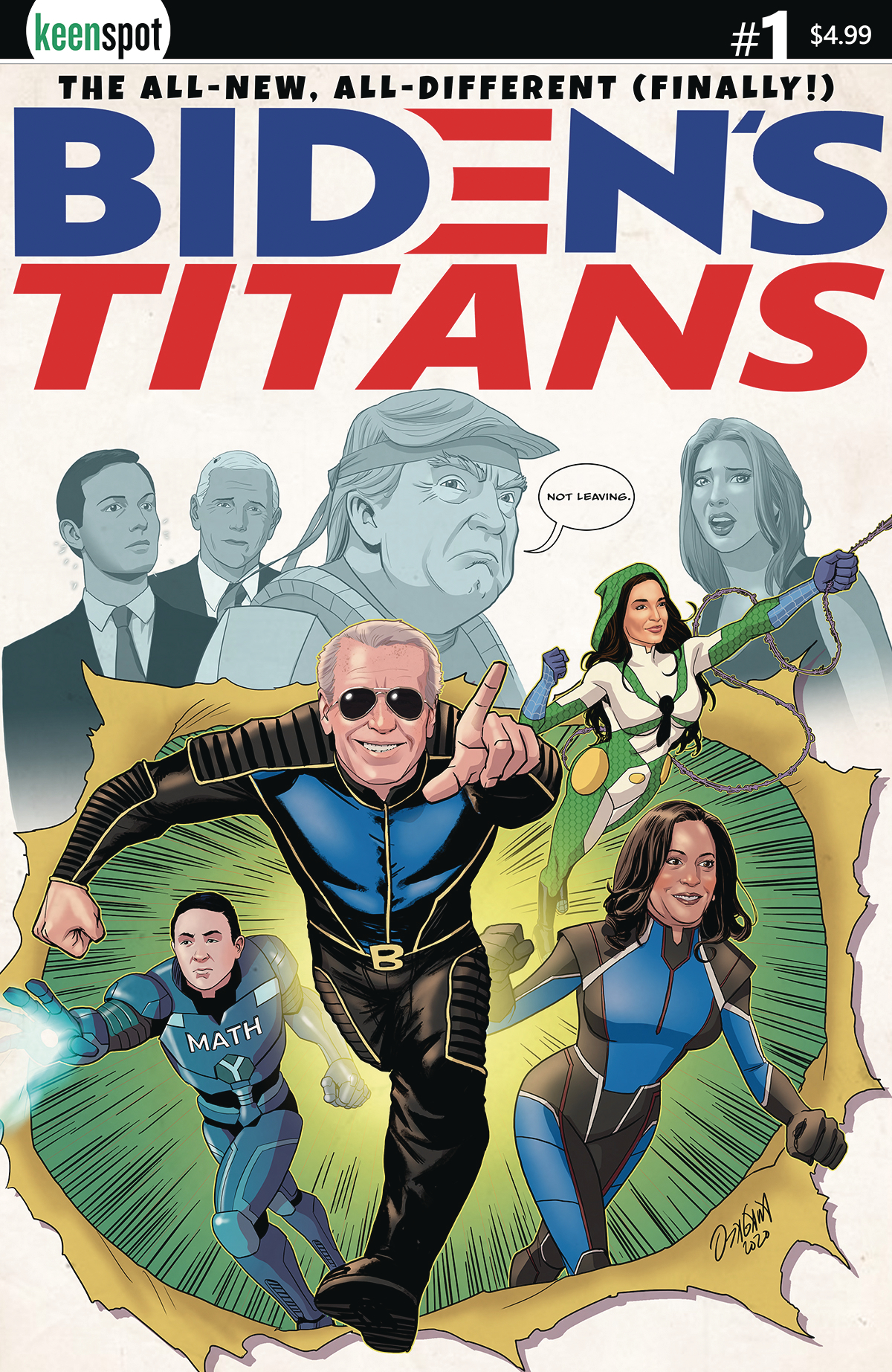 Bidens Titans #1 Cover A Ryan Odagawa